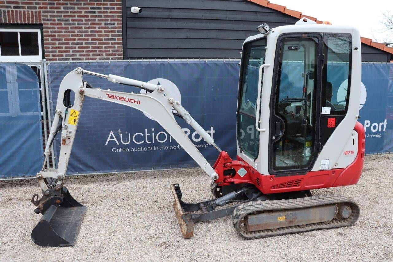 Mini excavator Takeuchi TB216 Diesel