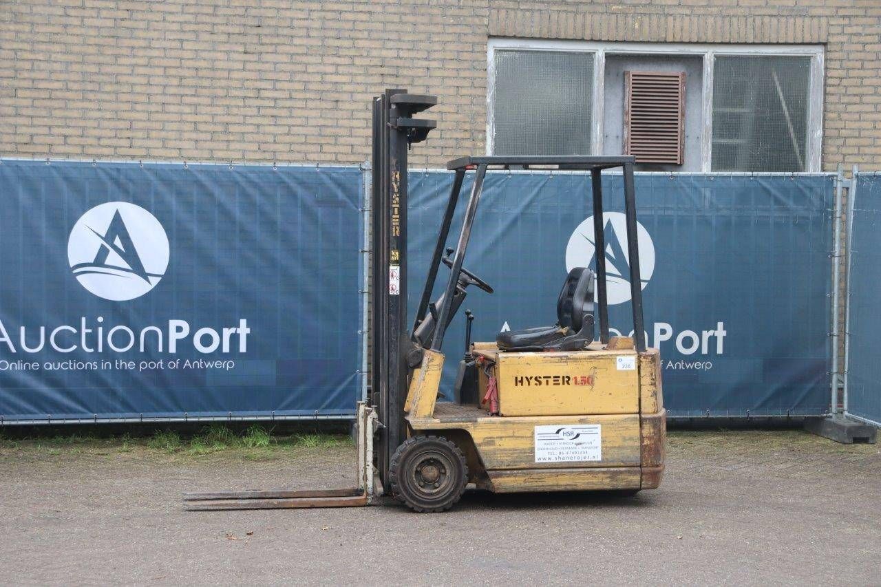 Forklift Hyster A150XL Electric 1500kg 3.8m 1991