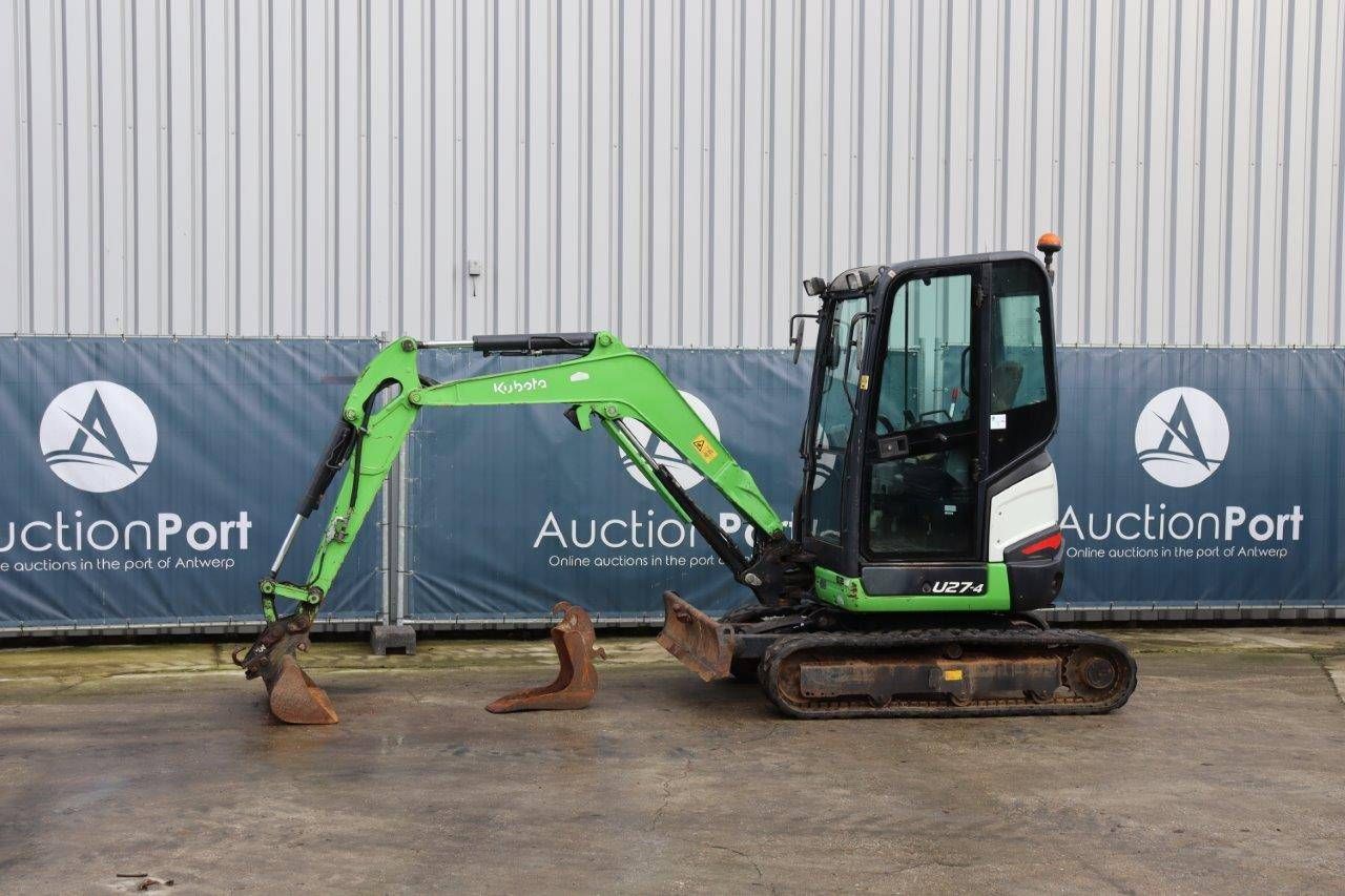 Crawler excavator Kubota U27-4 Diesel 2015