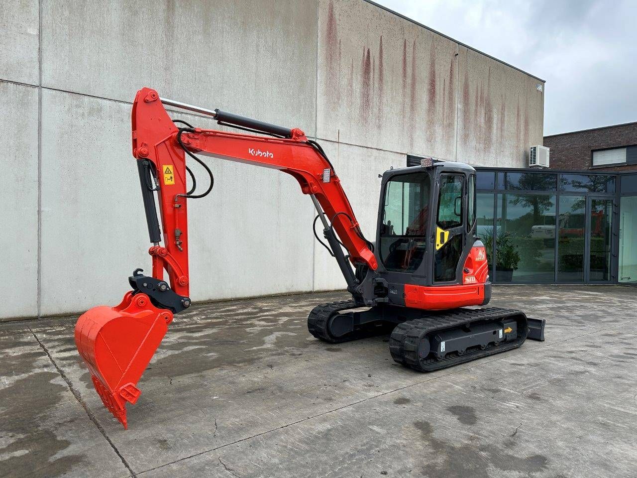 Crawler excavator Kubota KX155-3SZ Diesel 39.5hp 2012
