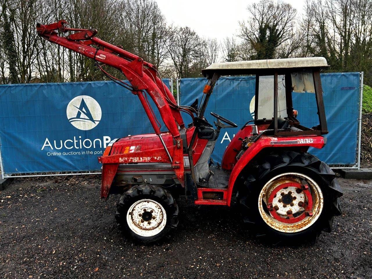 Mini tractor Mitsubishi MT25 Diesel with front loader