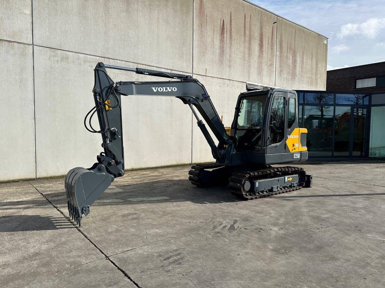 Crawler excavator Volvo EC55D Diesel