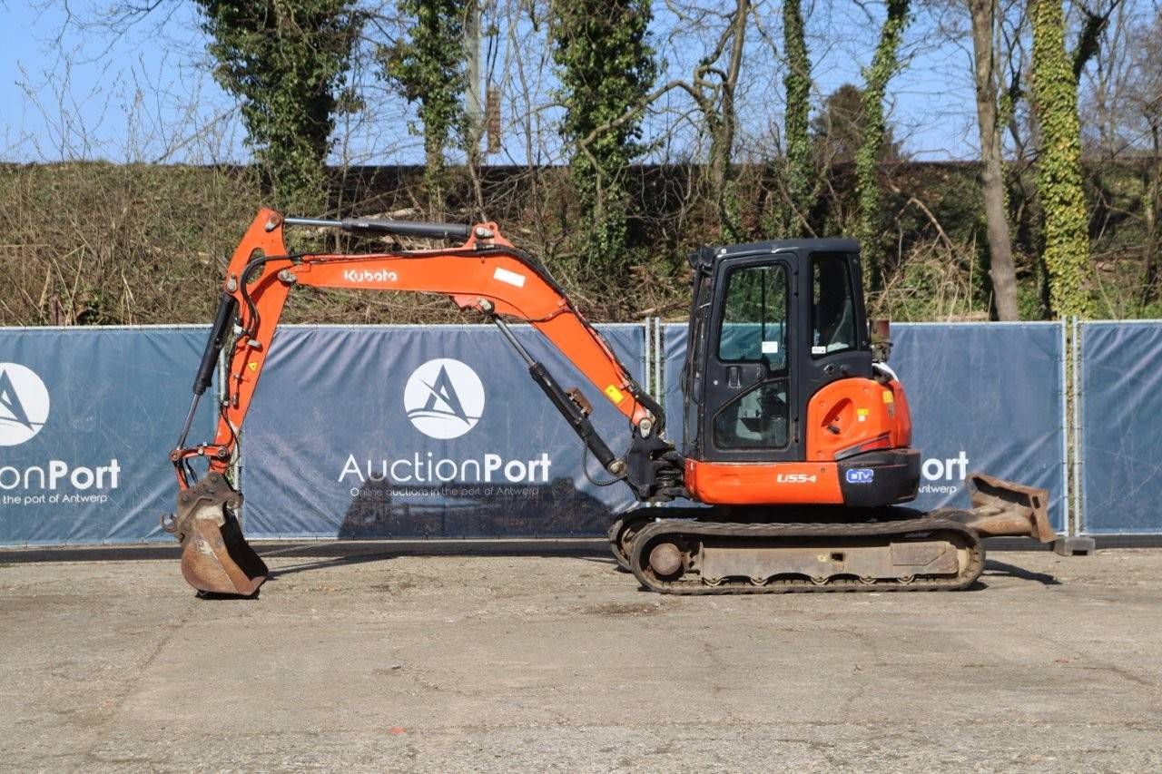 Crawler excavator Kubota U55-4 Diesel 2015
