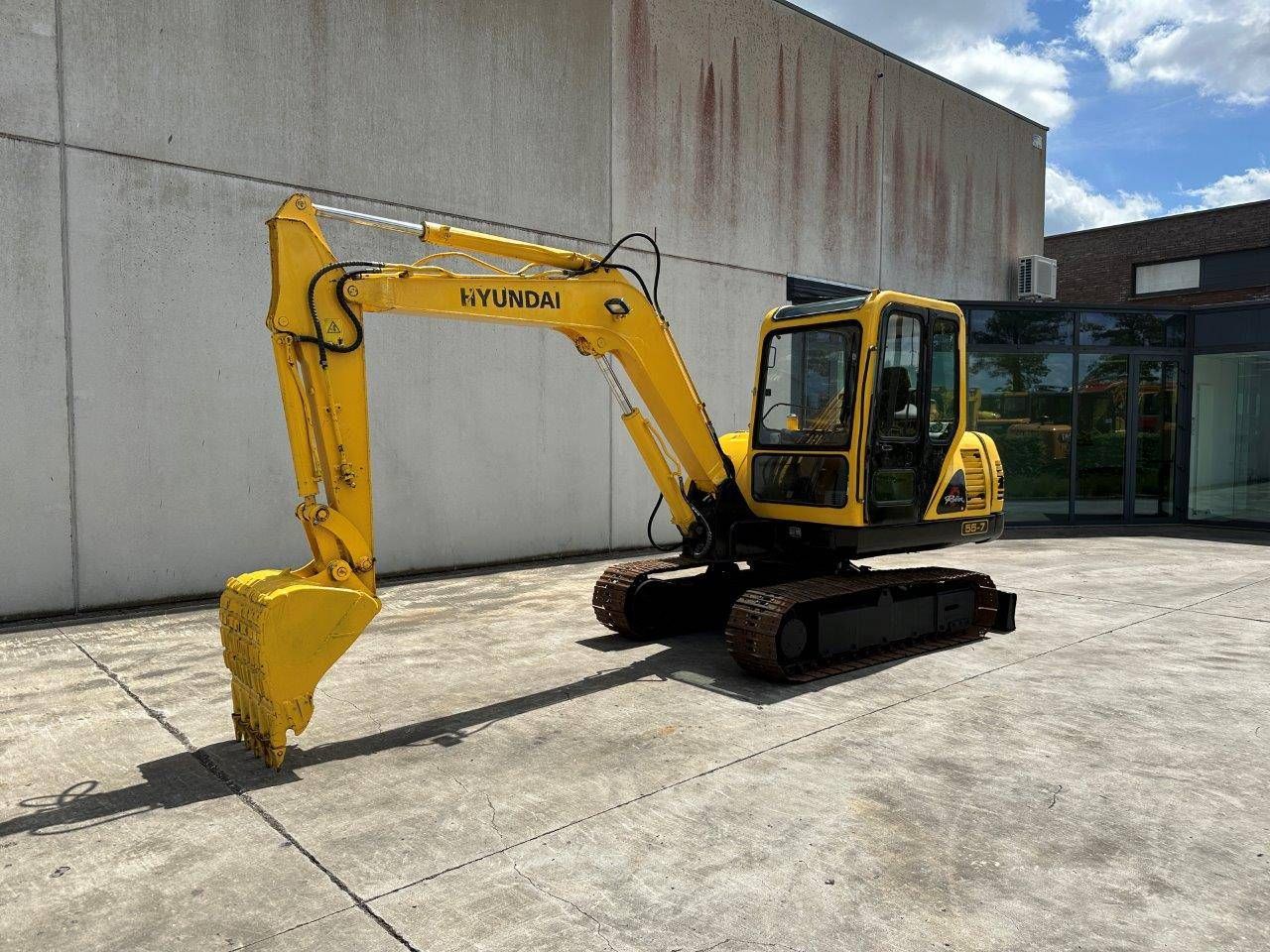 Crawler Excavator Hyundai R55-7 Diesel 2008