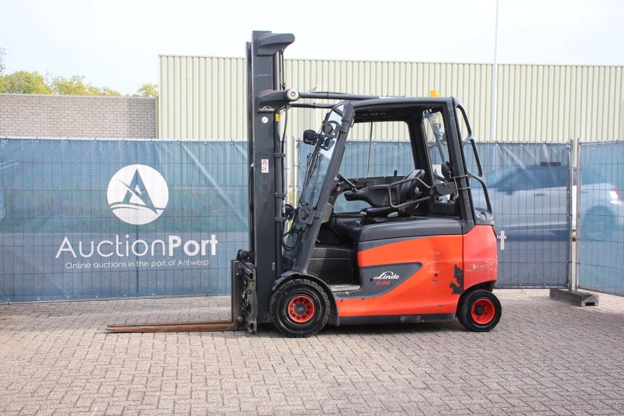 Forklift Linde E25HL-01/600 Electric 2500kg 6.63m 2019