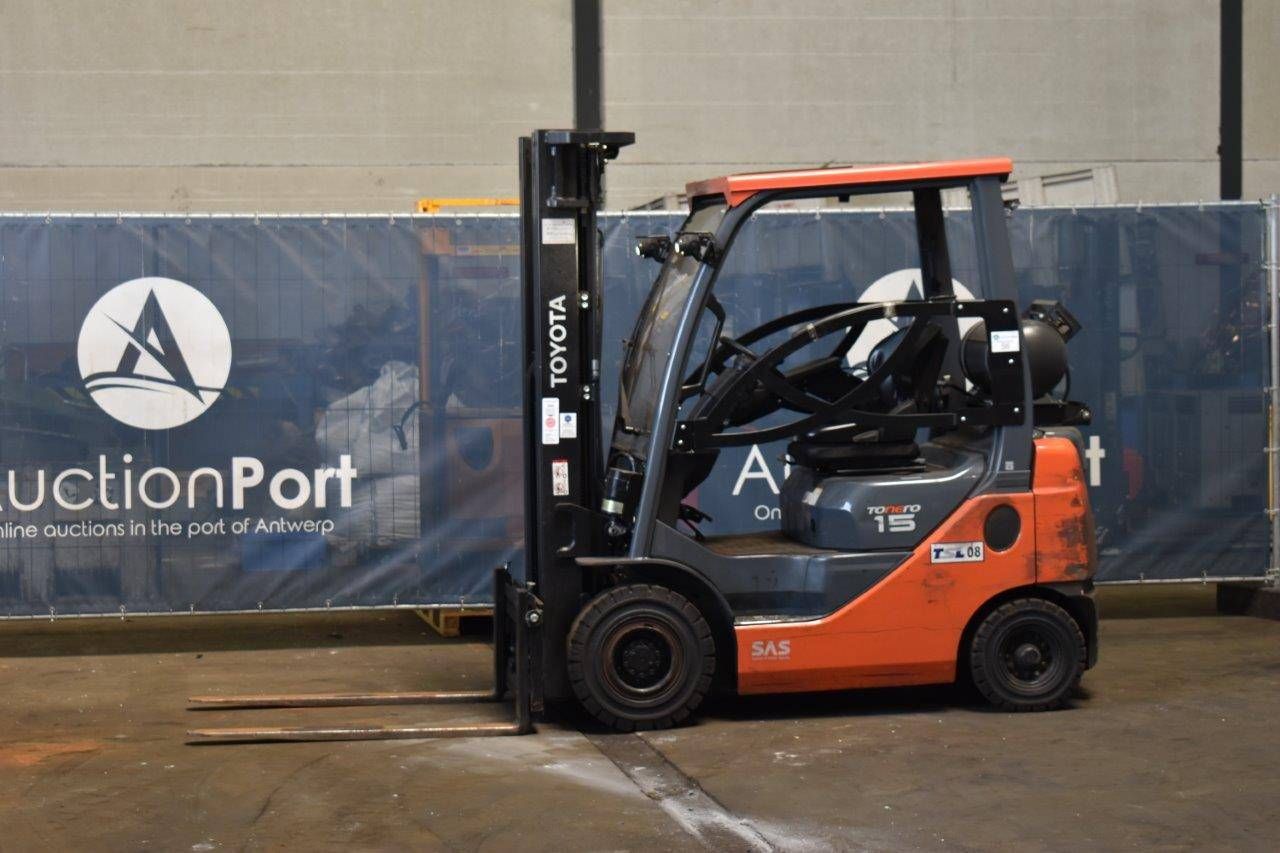 Forklift Toyota 02-8FGF15 LPG 1500kg