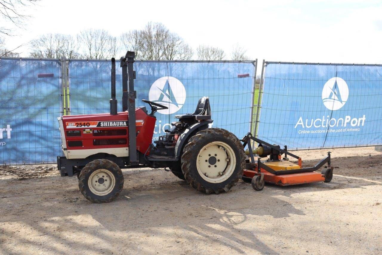 Mini tractor Shibaura SP2540 Diesel 18.6kW with Flail mower