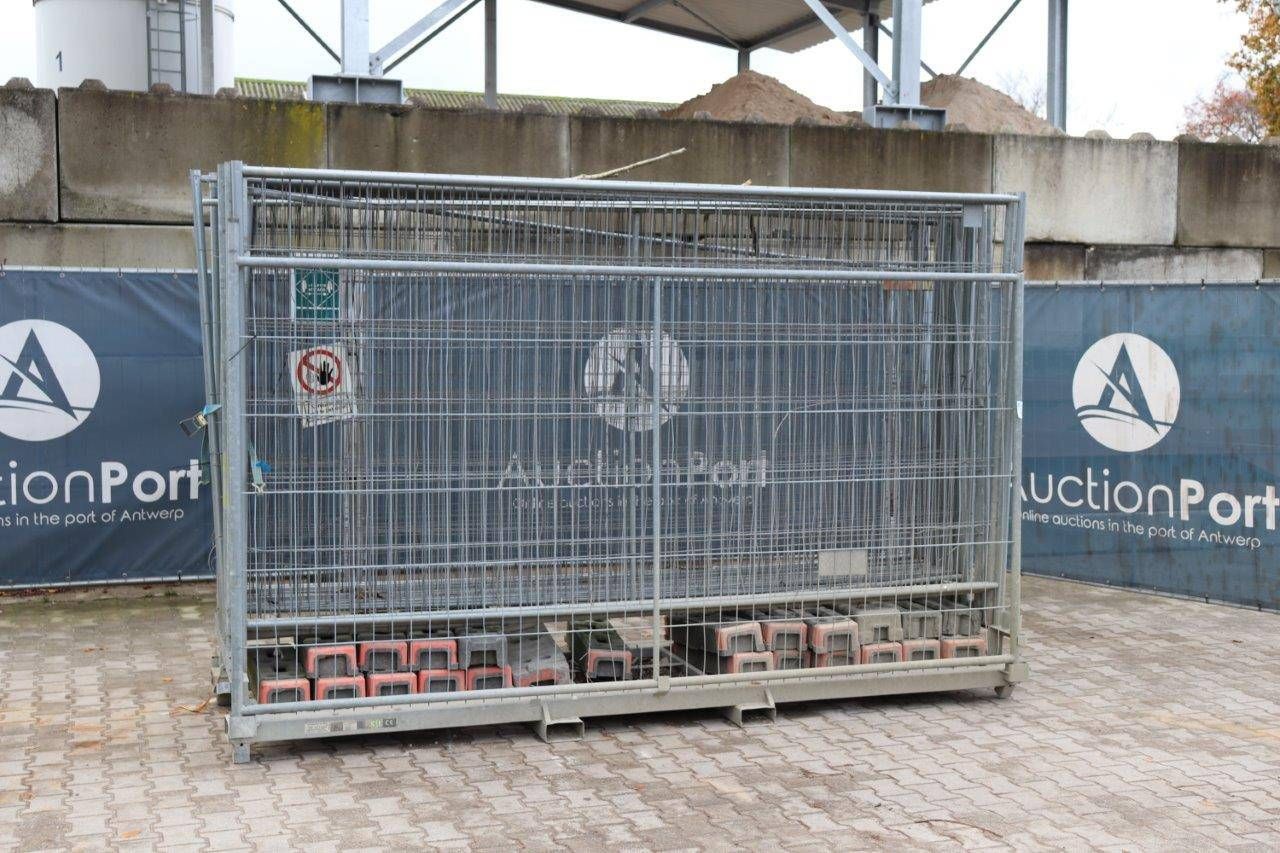 Lot of construction fences