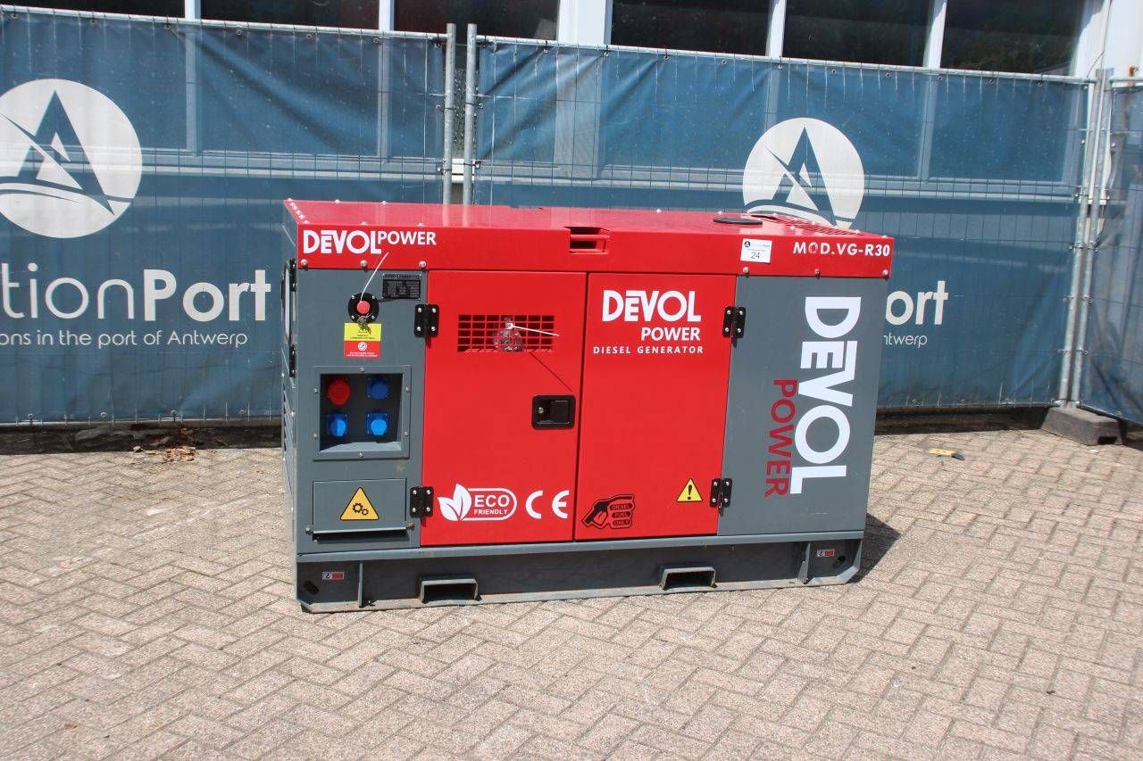 Generatore Devol Power VG-R30 Diesel 37,5 kVA 2026 Nuovo