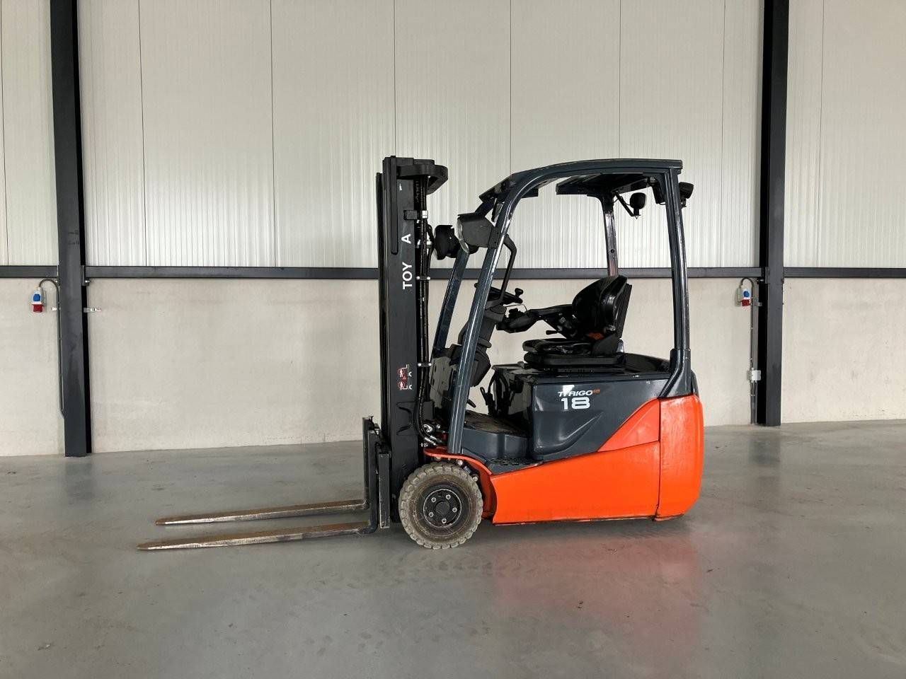 Toyota 8FBEK18T Electric Forklift 1800kg 4.2m 2019