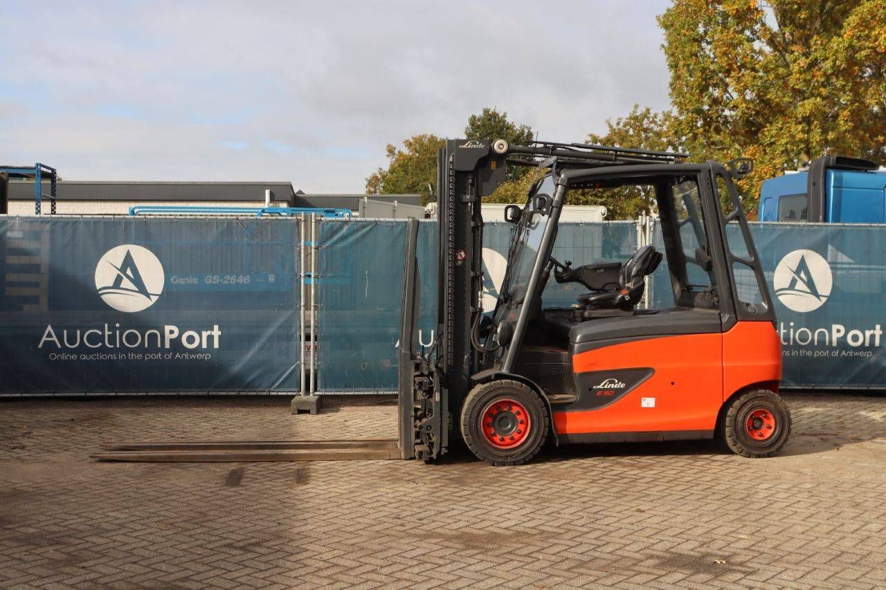 Forklift Linde E50HL-01/600 Electric 5000kg 2015