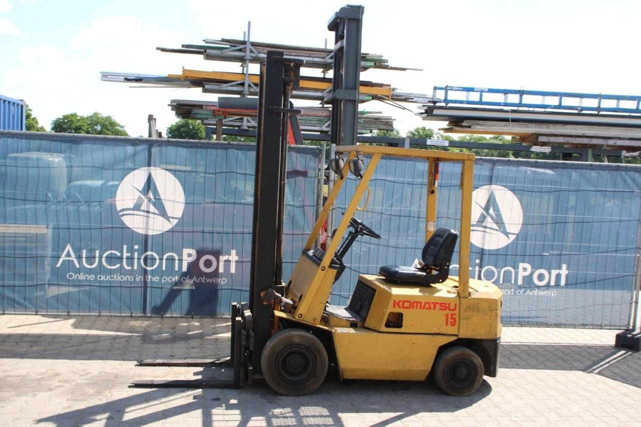 Forklift Komatsu FD15H-14 Diesel 1500kg 4.0m 1986