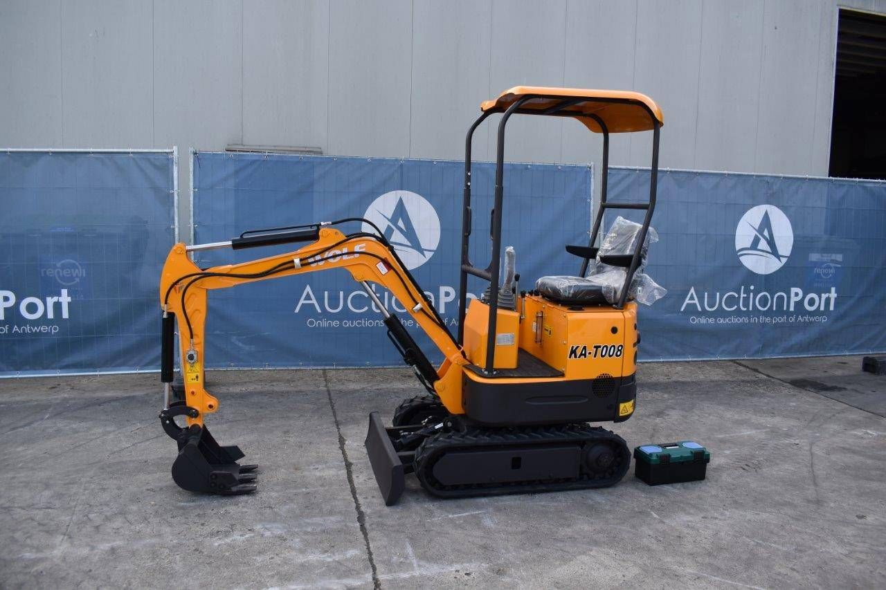 Minibagger Wolf KA-T008 Diesel Neu