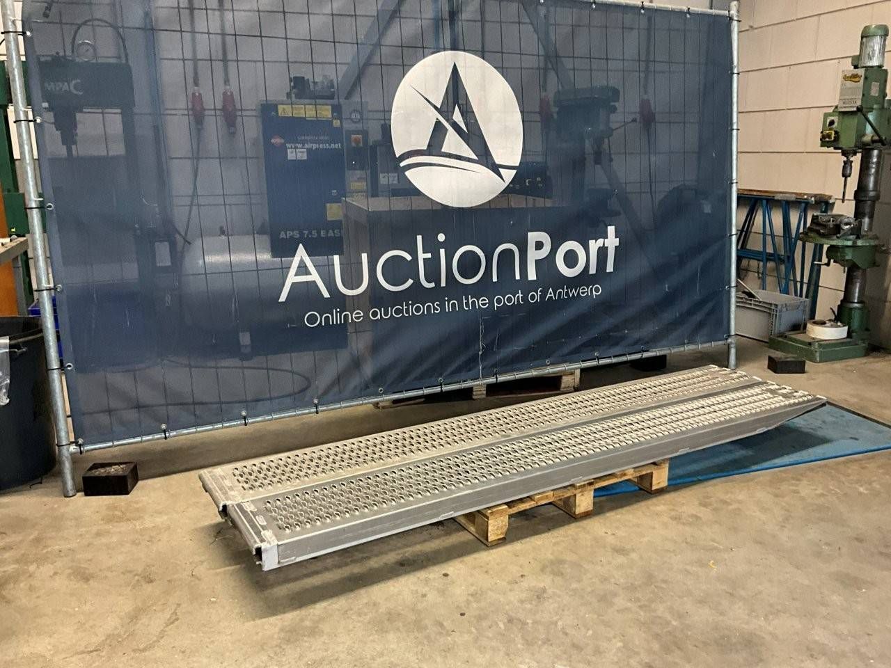 Set of ramps Aluminum 247x30cm