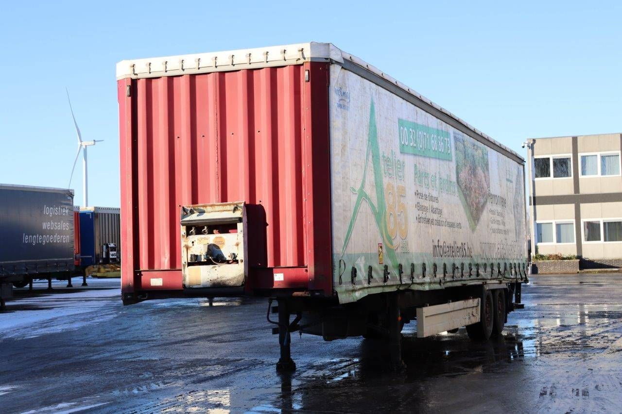 Sliding curtain semi-trailer Krone SZF18 2002