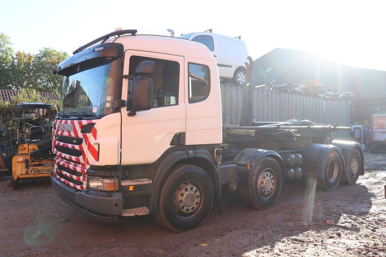 Système de levage à crochet pour camion Scania P360 Diesel 360 ch 2012