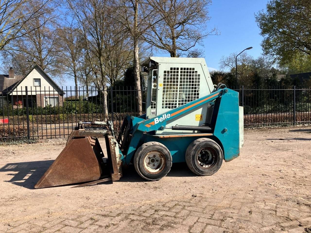 Belle Diesel skid steer loader 