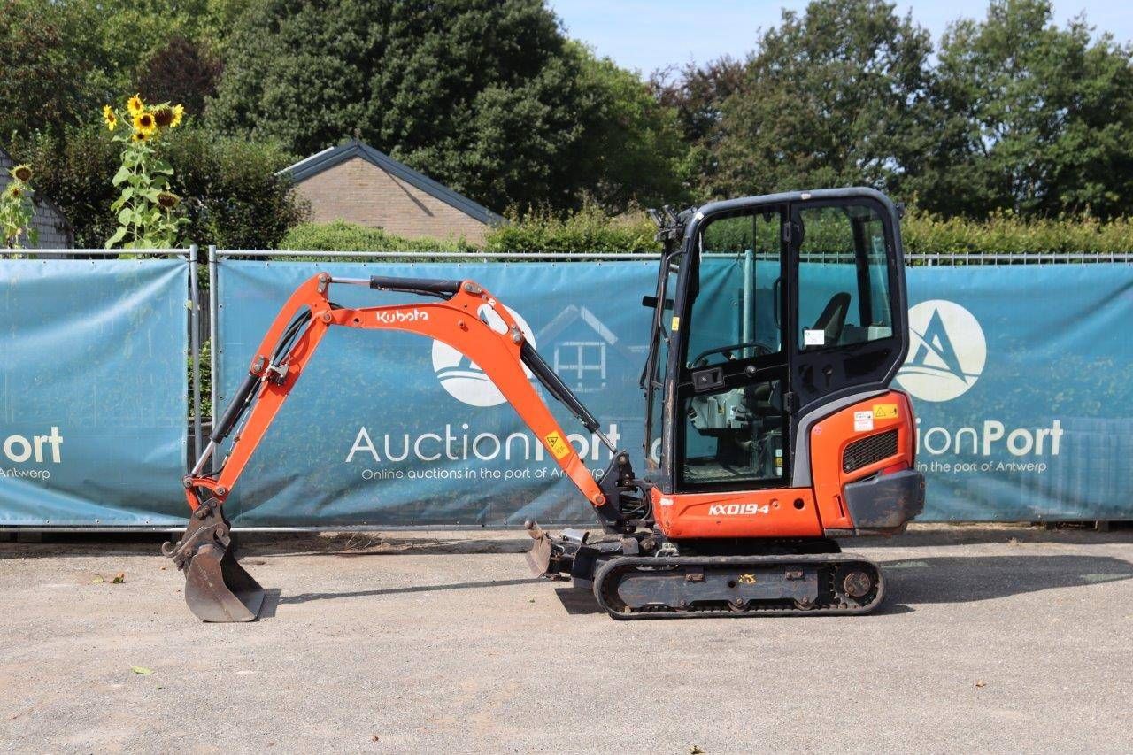 Mini digger Kubota KX019-4 Diesel 16hp 2016