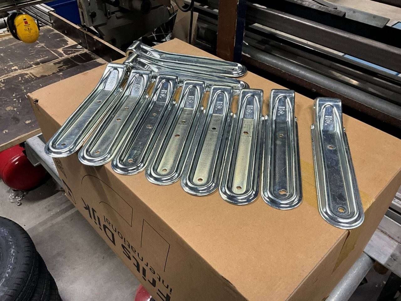 Batch of Flap Hinges 10 Pieces New