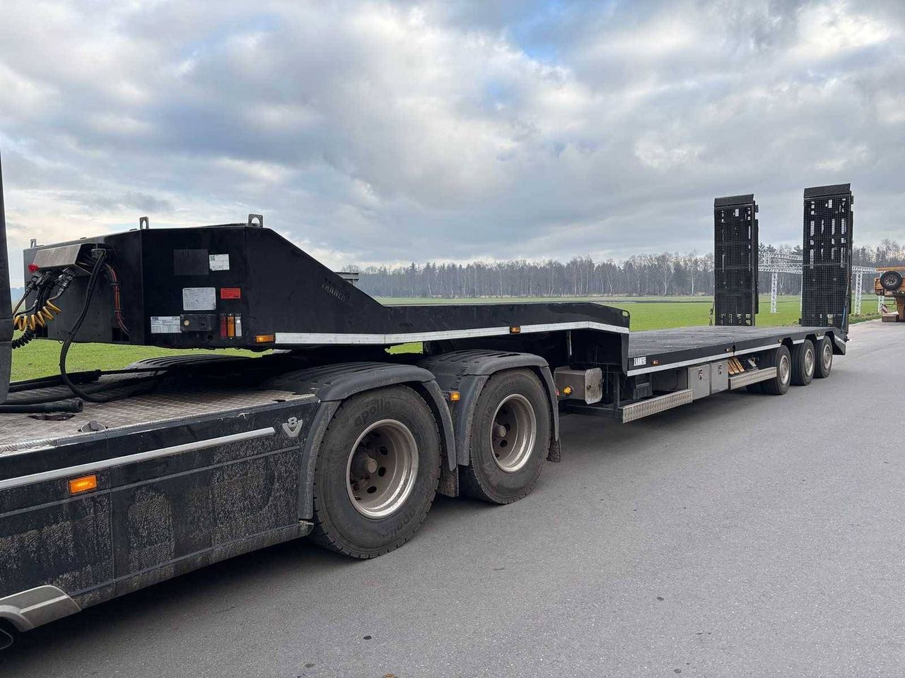 Semi-trailer Zanner STL 38 38000kg 2013