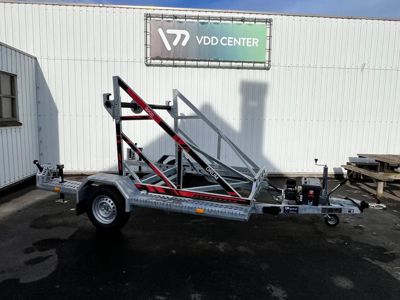 Cable reel trailer Tano 1500kg 2.60x1.74m