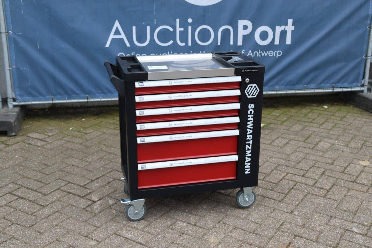 Schwartzmann tool trolley with tools New