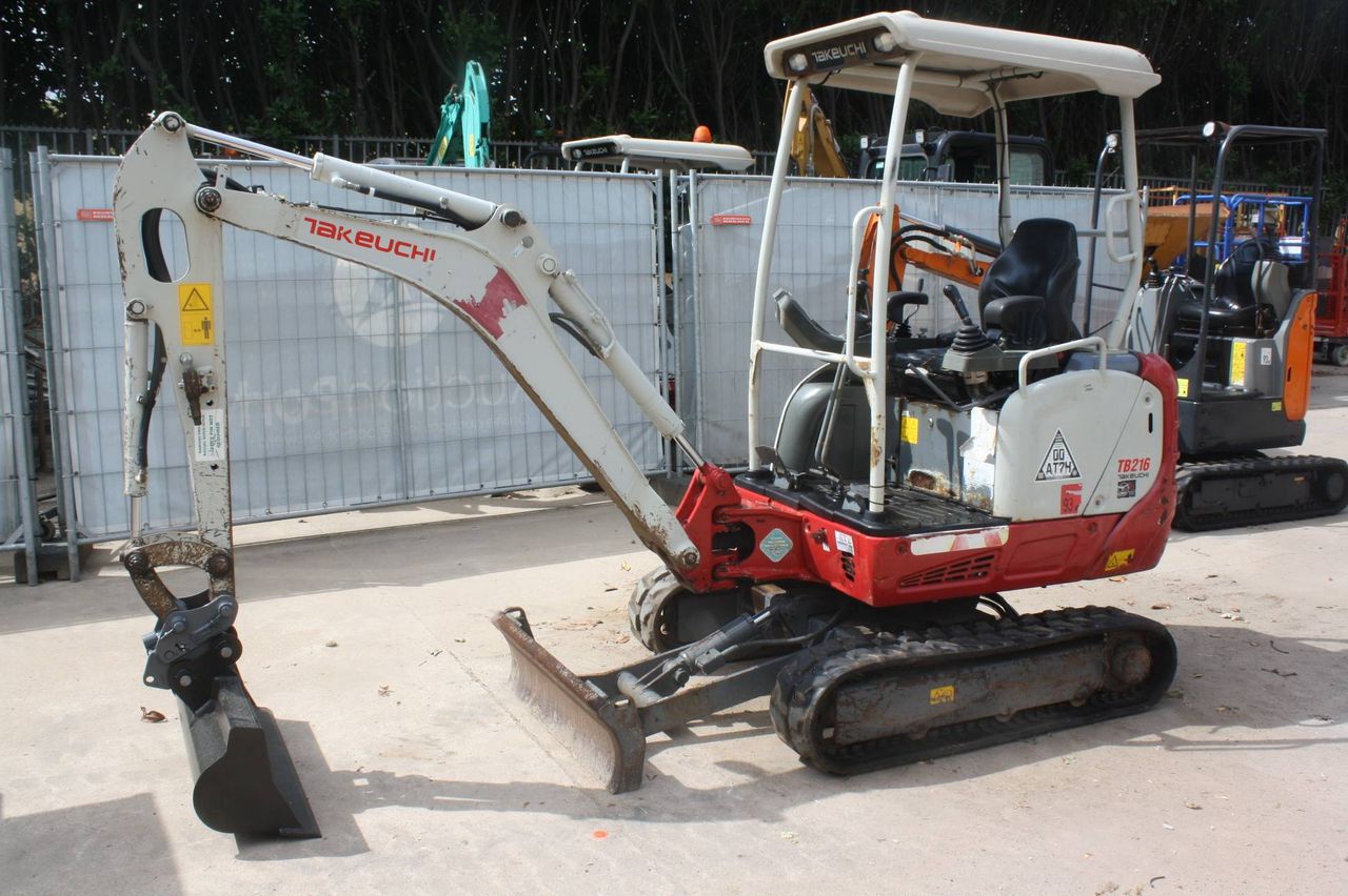 Mini excavator Takeuchi TB216 Diesel 2018
