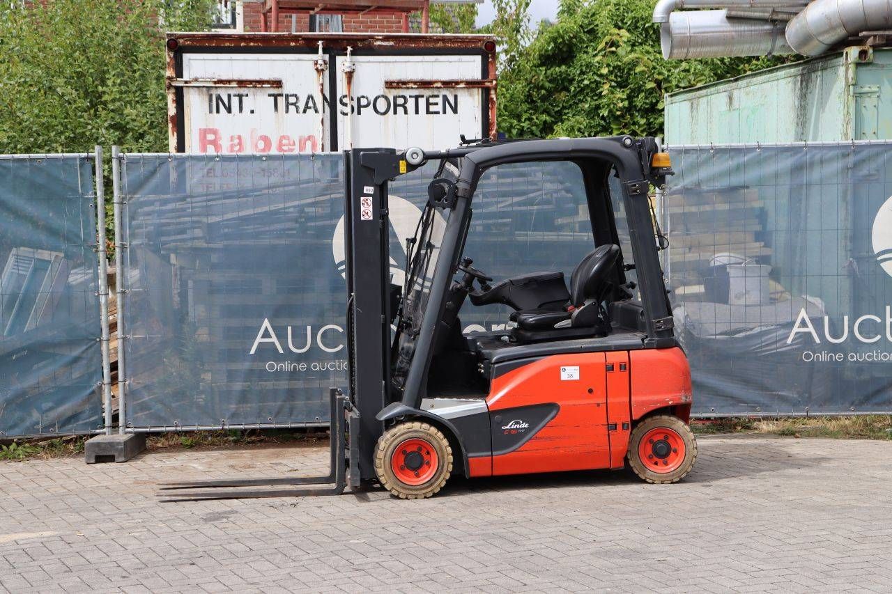 Forklift Fenwick-Linde E16P-02 Electric 1600kg 4.0m 2017