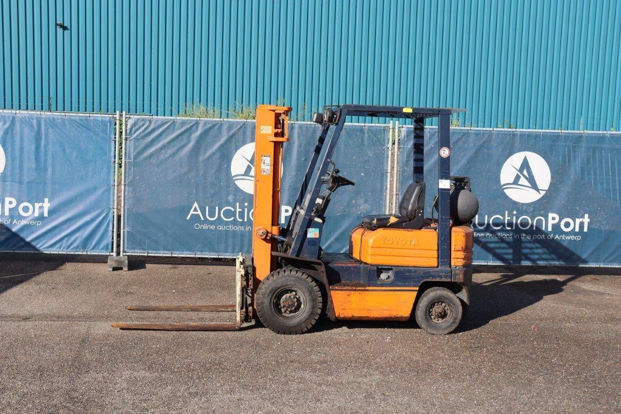 Forklift Toyota 5FGF15 LPG 1500kg 3m 1988