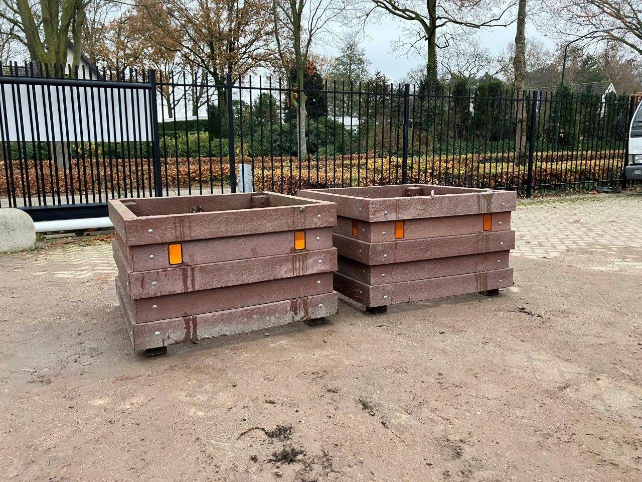 Plastic Flower Boxes 2 Pieces