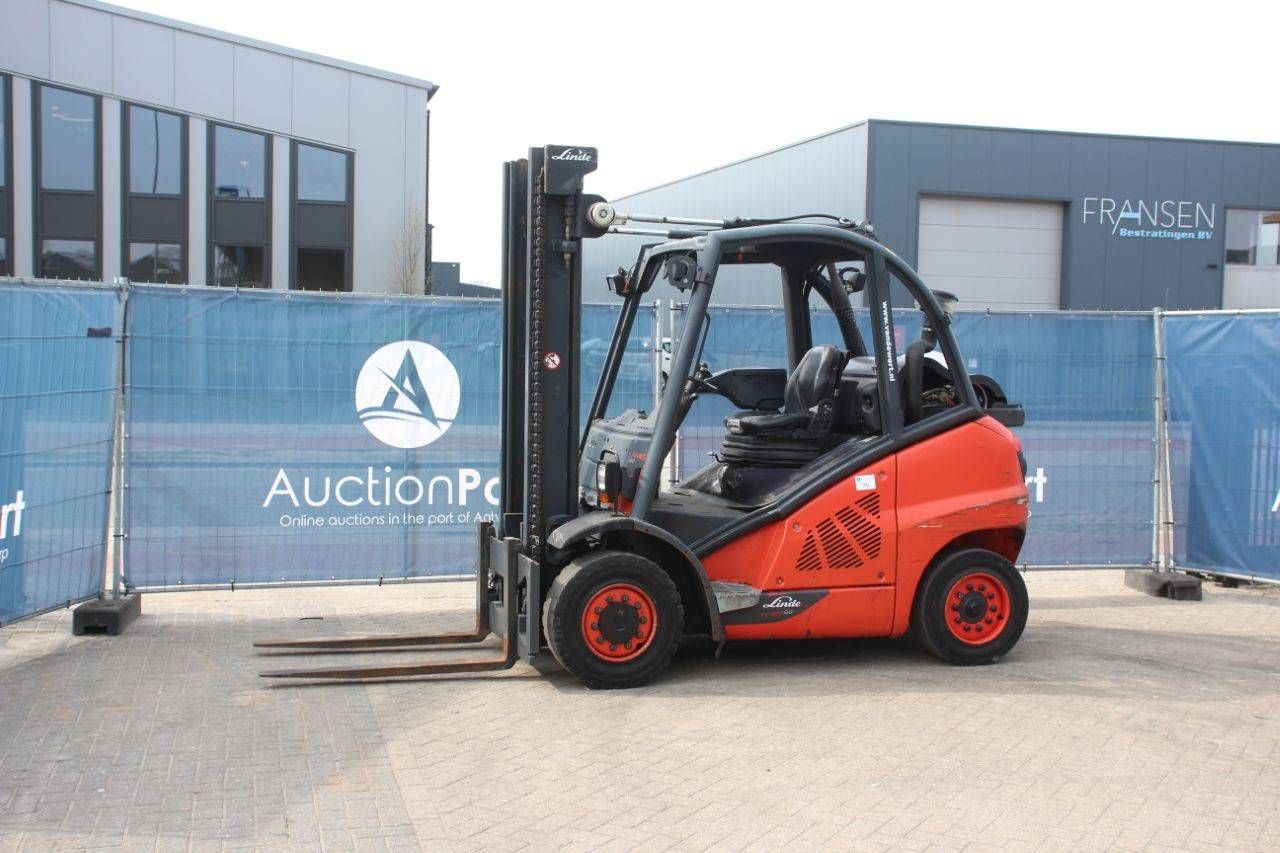 Heftruck Linde H40T-02 LPG 4000kg 5.0m 2014