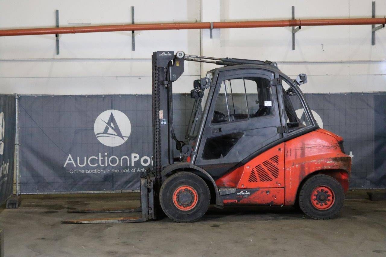 Forklift Linde H50D/600 Diesel 5000kg 2016