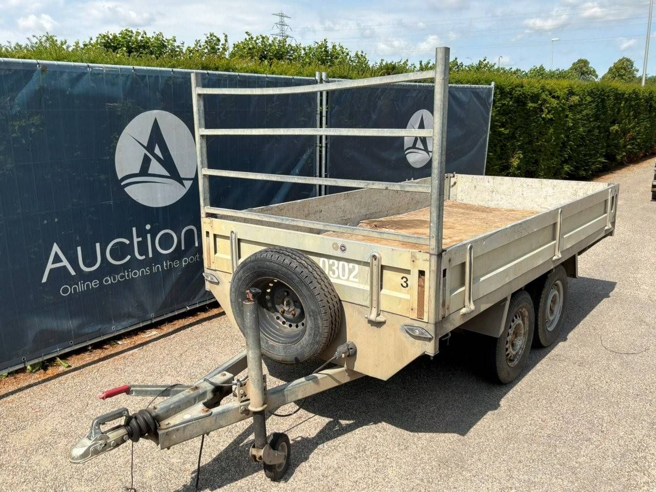 Anssems flatbed trailer