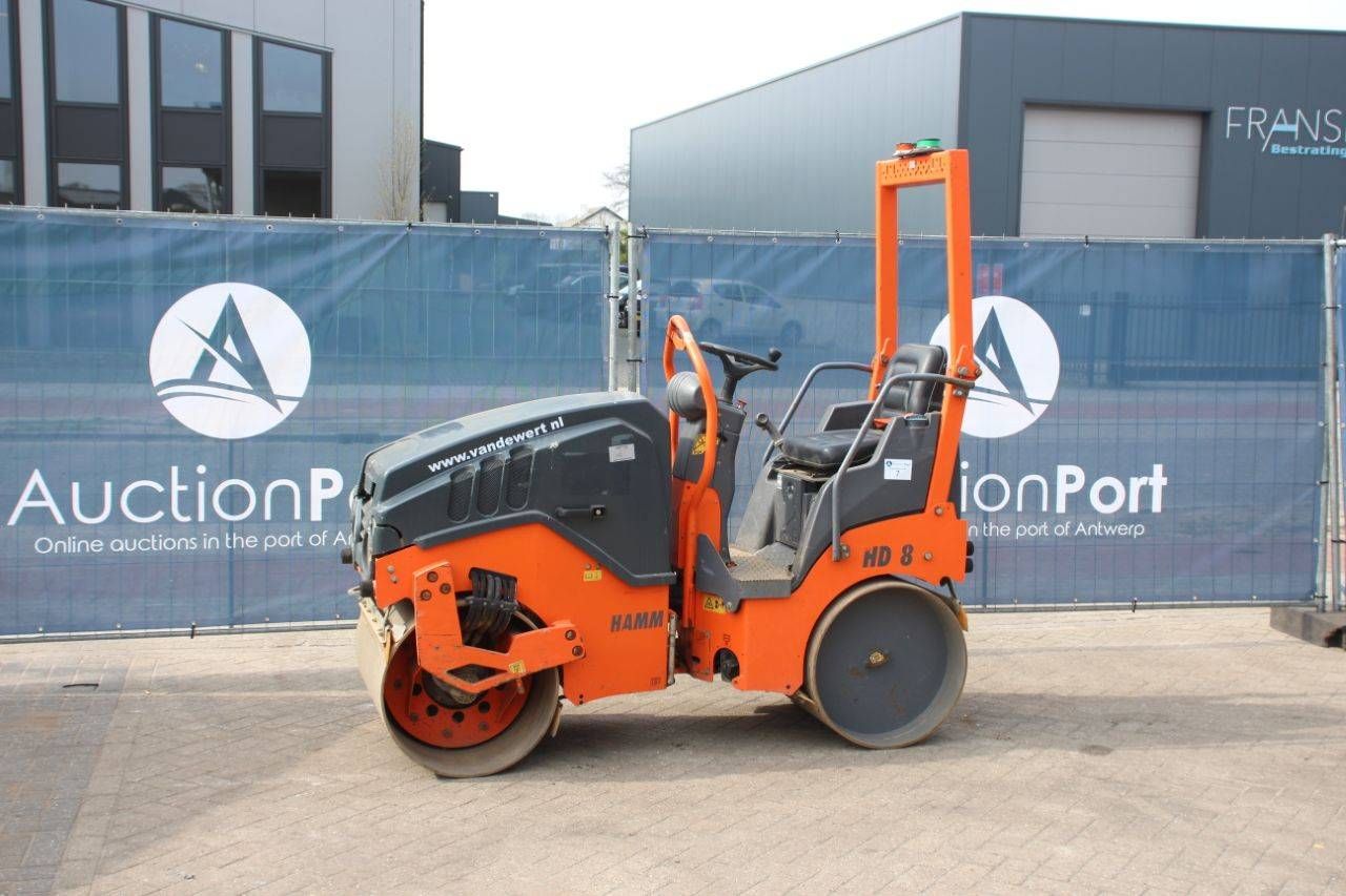 Vibratory roller Hamm HD 8 VV Diesel 15kW 2015
