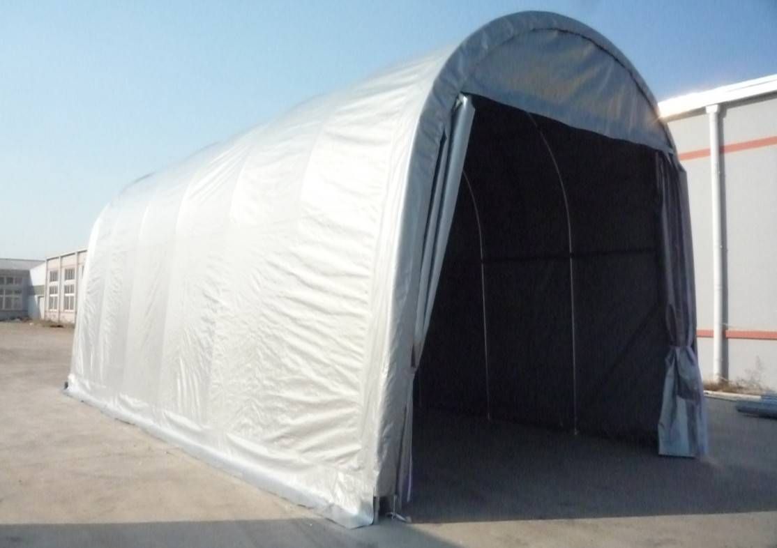 Storage tent 4.3m x 9.2m x 4.3m
