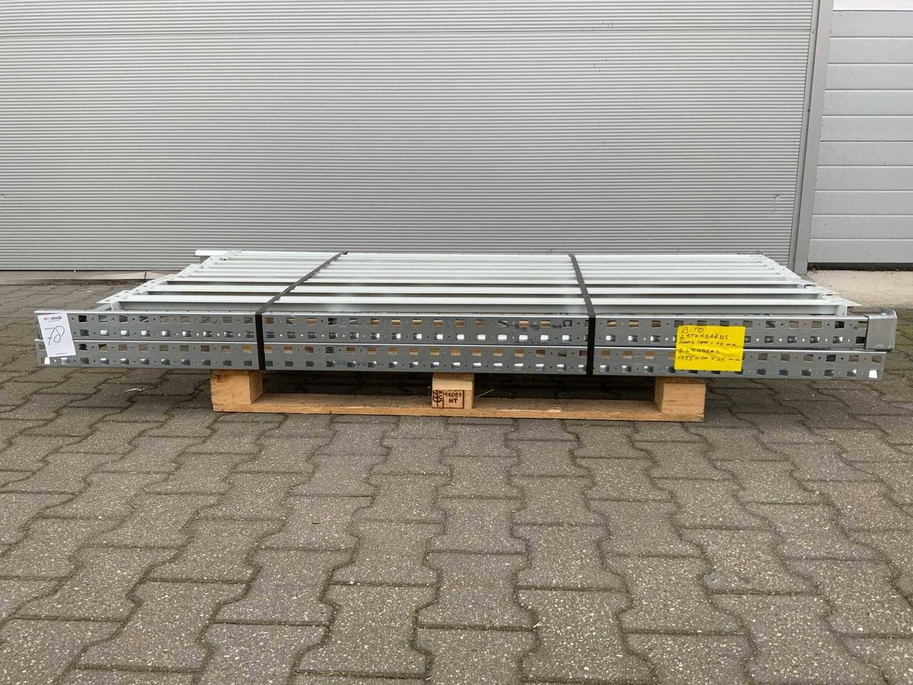 Magazijnstelling 1750x1000x2000mm 6x2 Nieuw