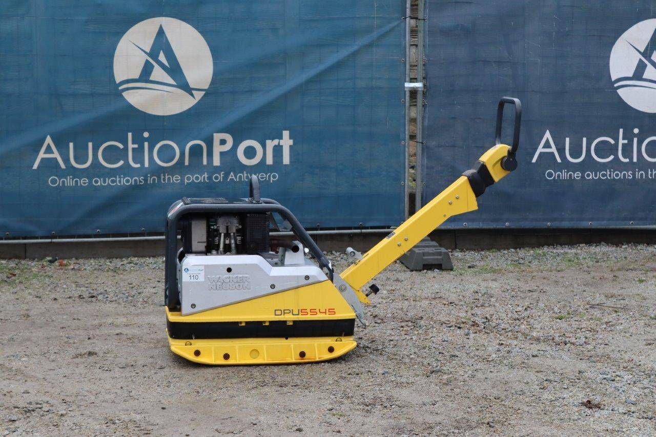 Vibratory plate Wacker Neuson Vibroplate DPU5545Heh Diesel 2016