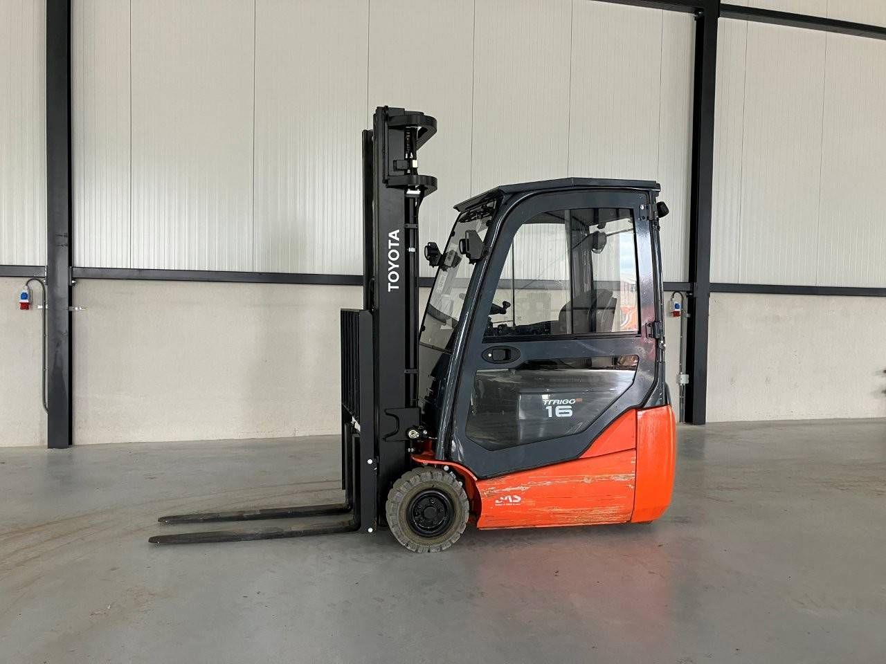 Toyota 8FBEK16T Electric Forklift 1600kg 5.0m 2020
