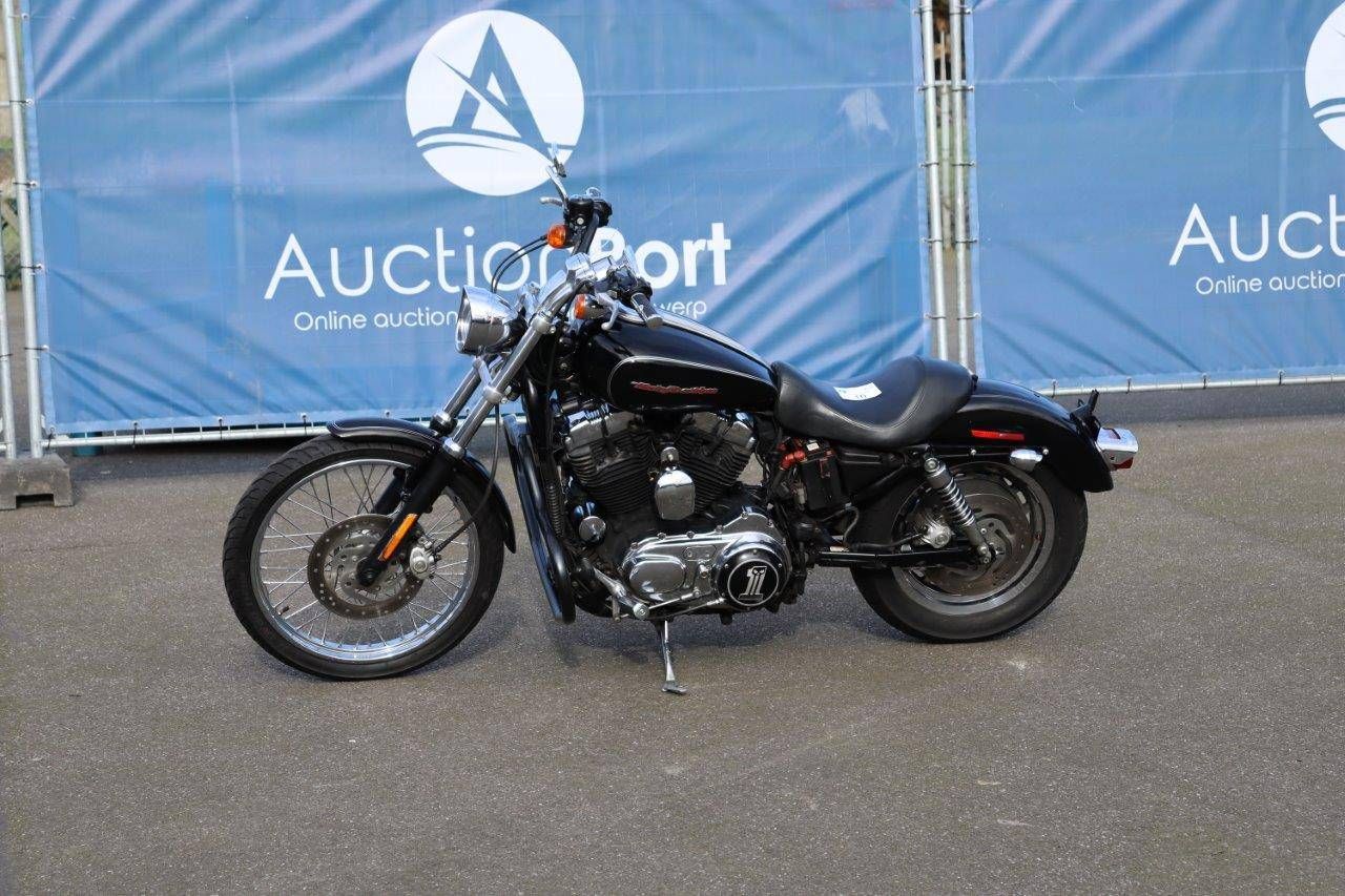 Motorcycle Harley Davidson Sportster XL 1200 Petrol