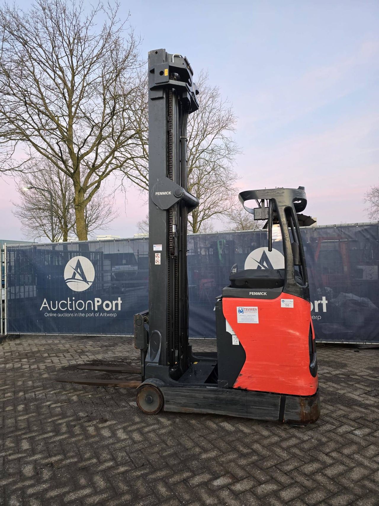Reach truck Linde R14HD-01 Electric 1400kg 2016