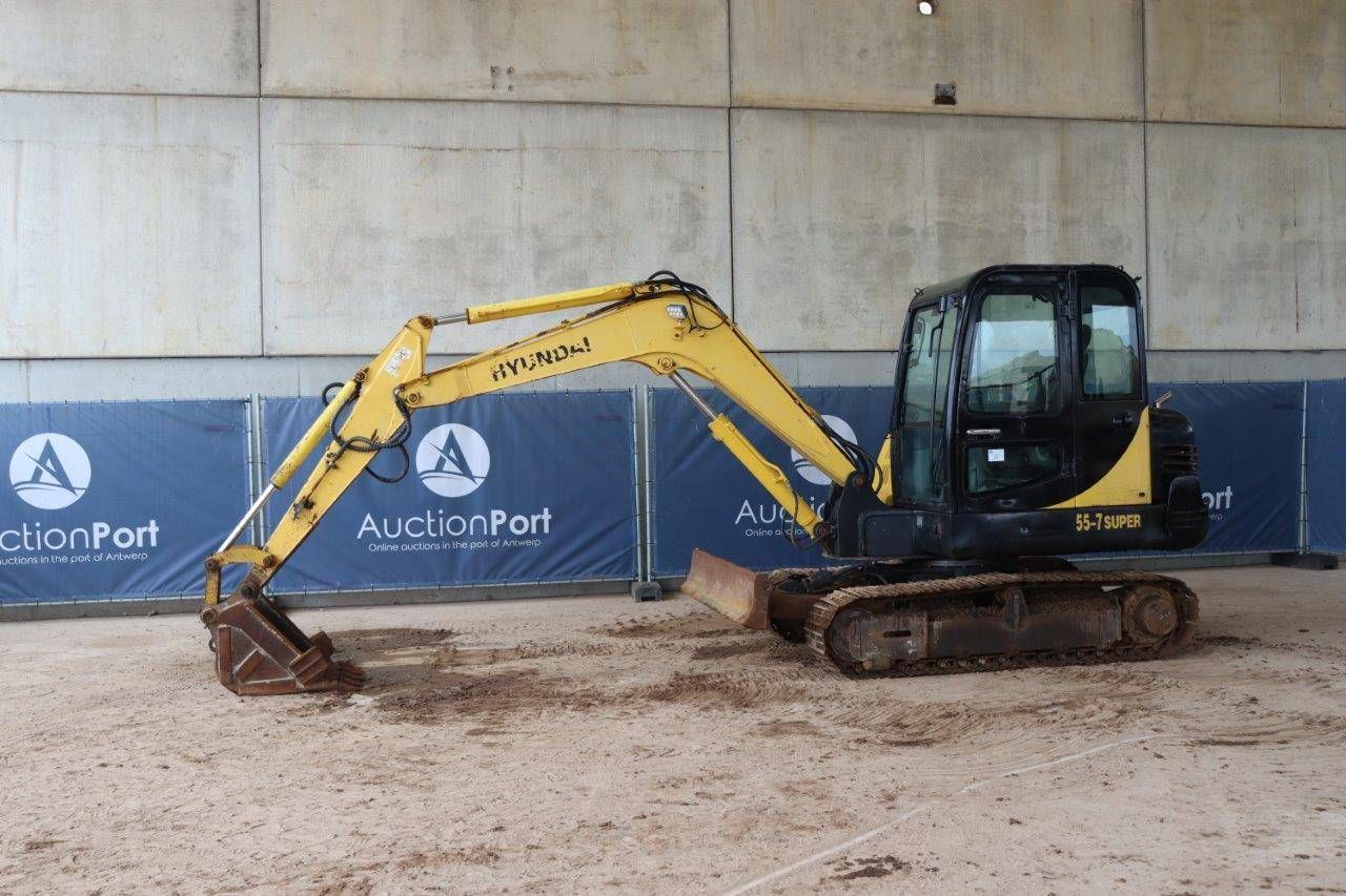 Crawler excavator Hyundai 55-7 Super Diesel