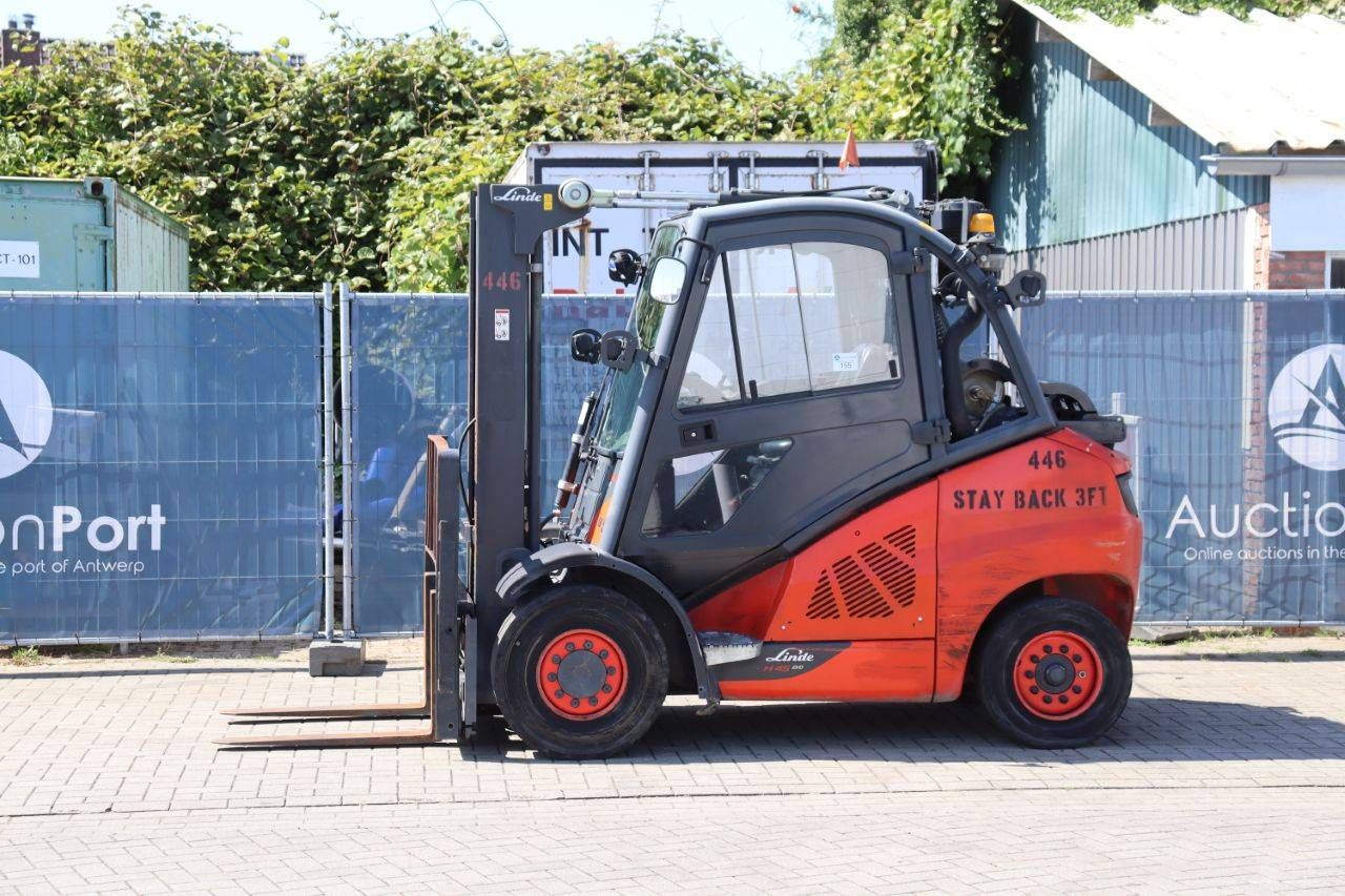Forklift Linde H45T LPG 4080kg 3.13m 2017