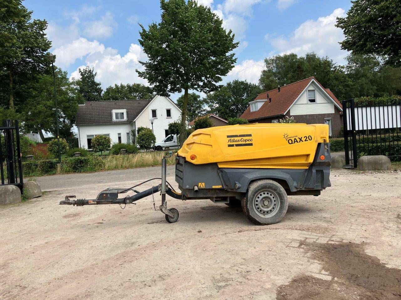 Mobile Generator Atlas Copco Qax20 Diesel