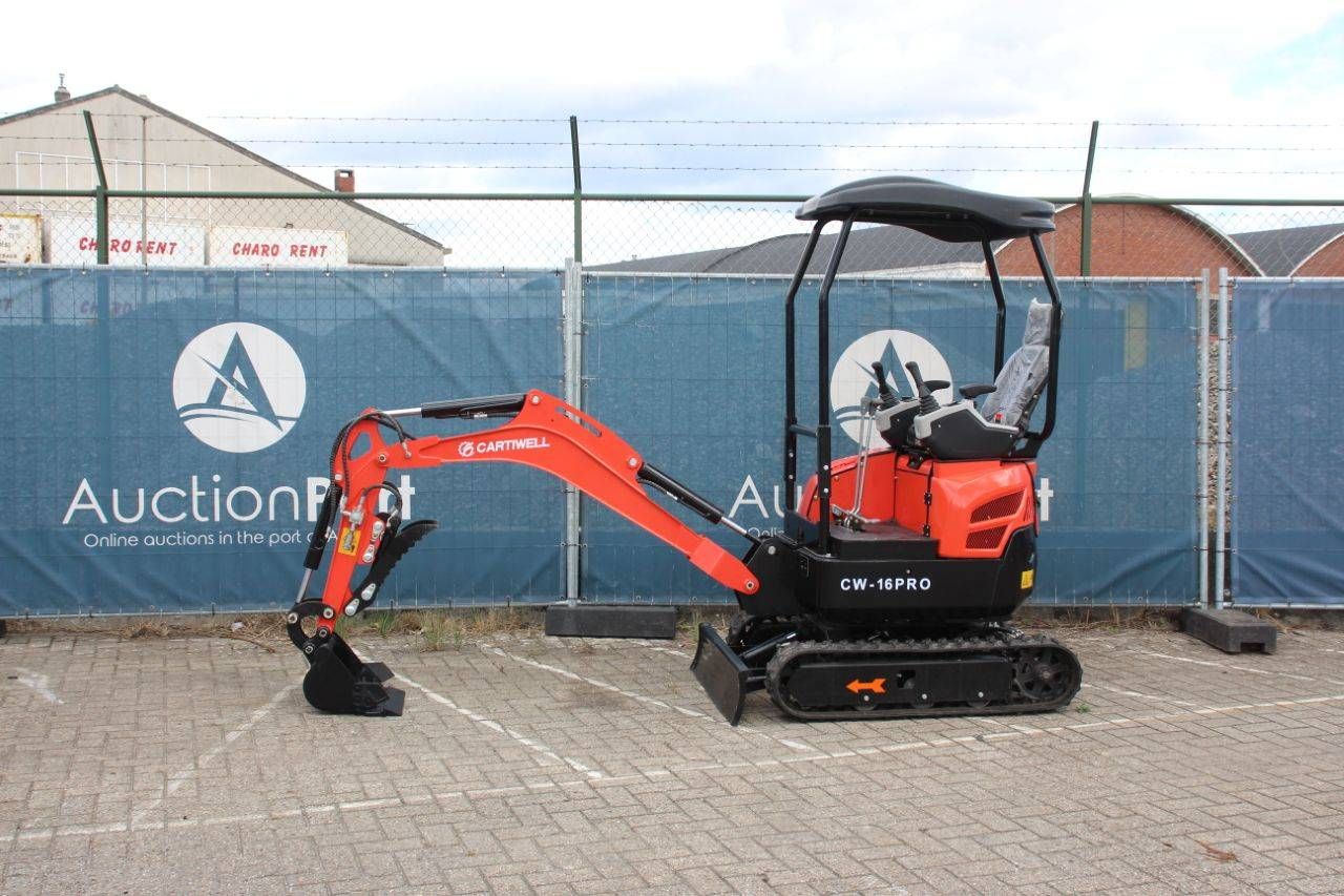 Mini Excavator Cartiwell CW-16PRO Diesel 7kW 2025 New