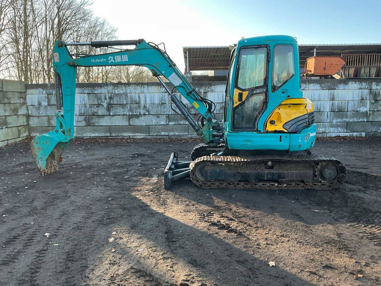 Crawler excavator Kubota KX155-3SZ Diesel 2012