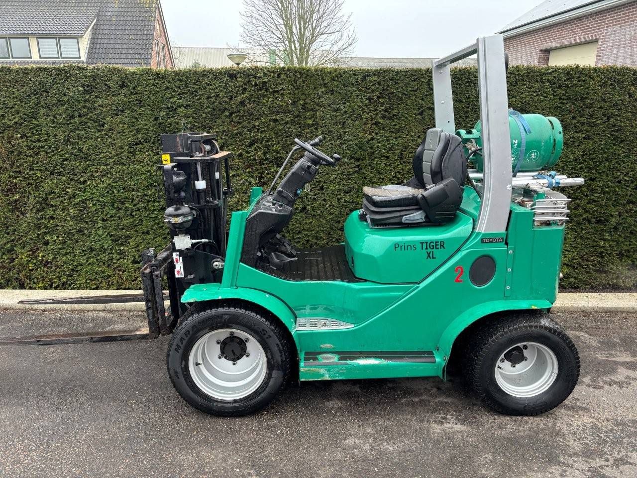 Rough terrain forklift Prins Tiger XL LPG 1000kg