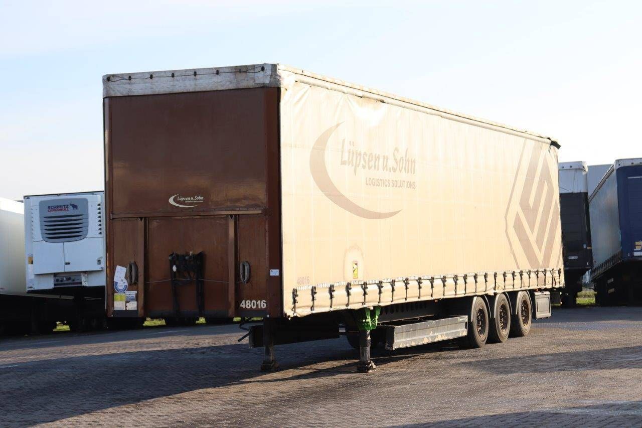 Curtainsider trailer Berger SAPL 24 LTMCN 2016