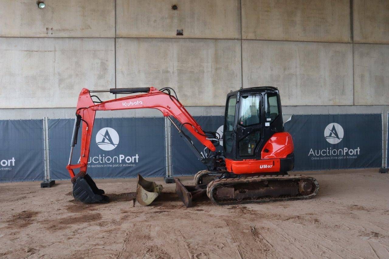 Mini digger Kubota U50-3α Diesel 40hp