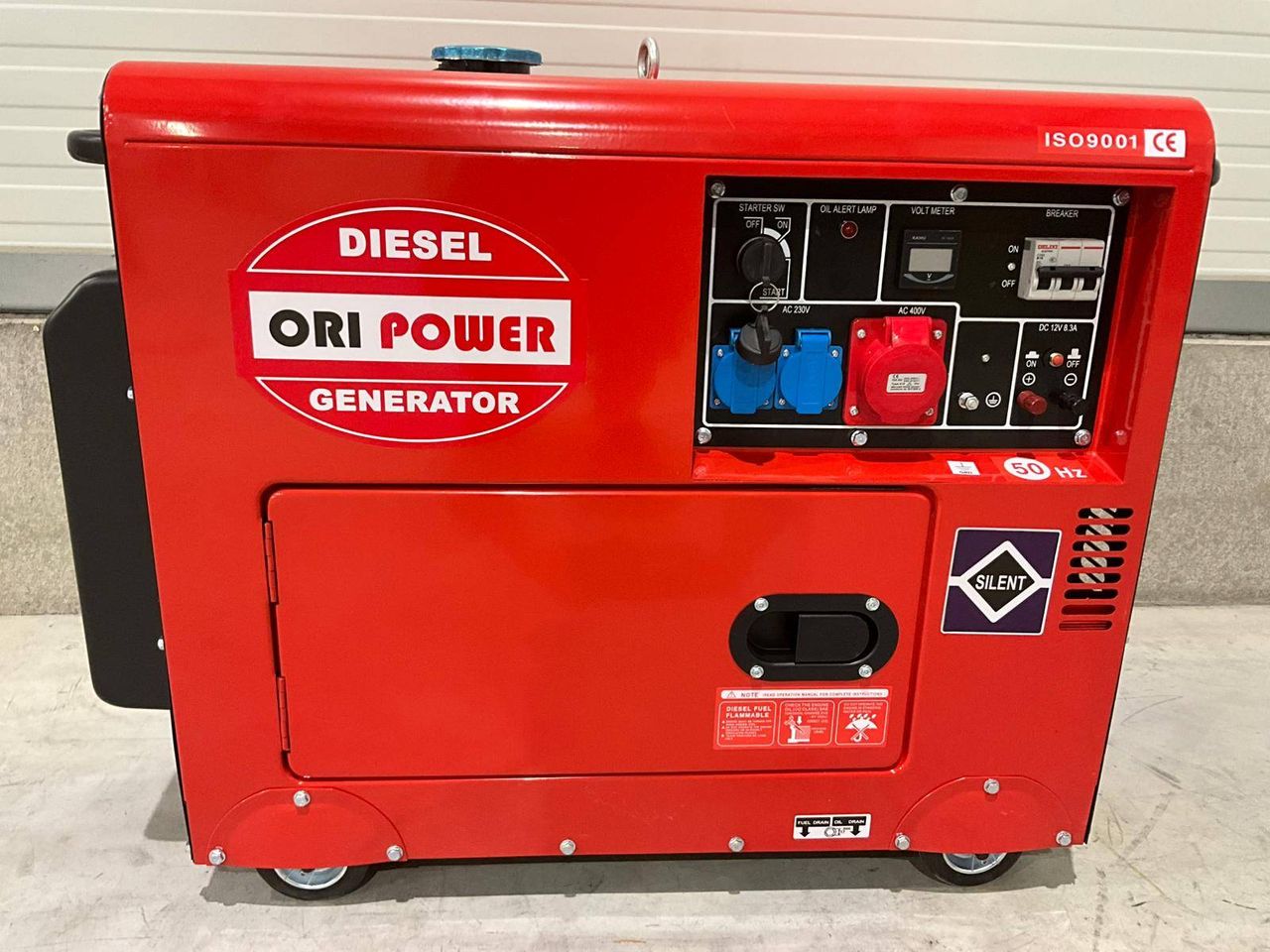 Lot Generators Gen Power JDE9500SE Diesel 6.5kW 2025 New 4 pieces