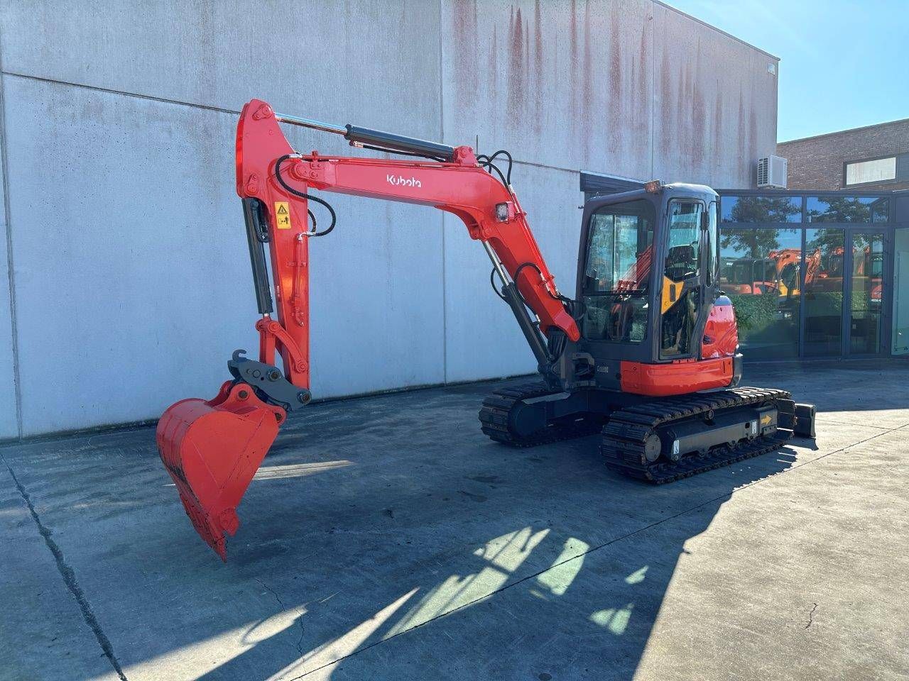 Crawler excavator Kubota KX155-3SZ Diesel 39hp 2012